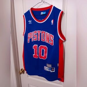 Detroit  pistons hardwood classic Dennis Rodman jersey adult medium